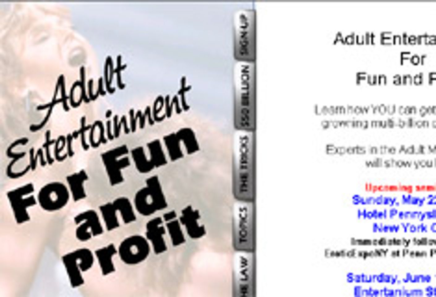 Adult 4 Fun N Profit Seminar Comes to New York