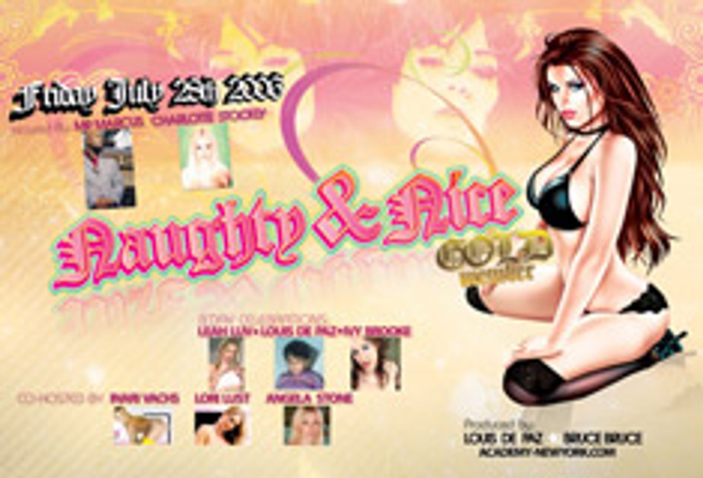 Naughty and Nice Party Set for July 28