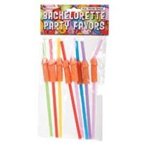 Bachelorette Pecker Straws