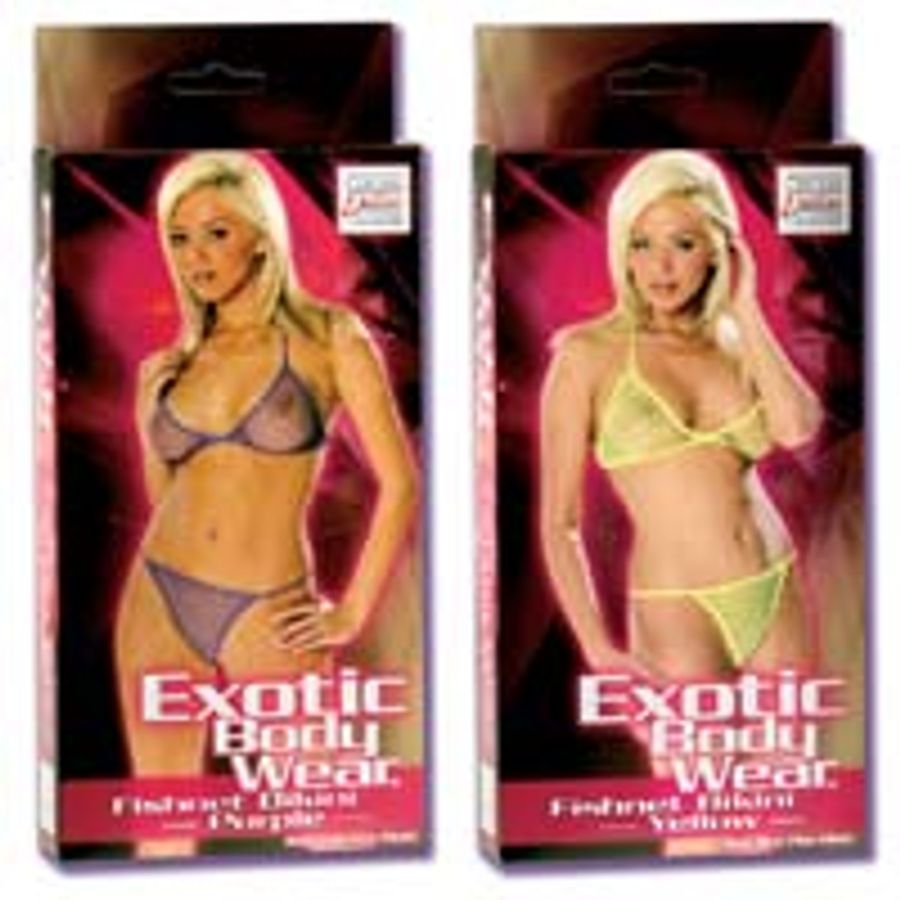 Exotic Body Wear Fishnet Bikini