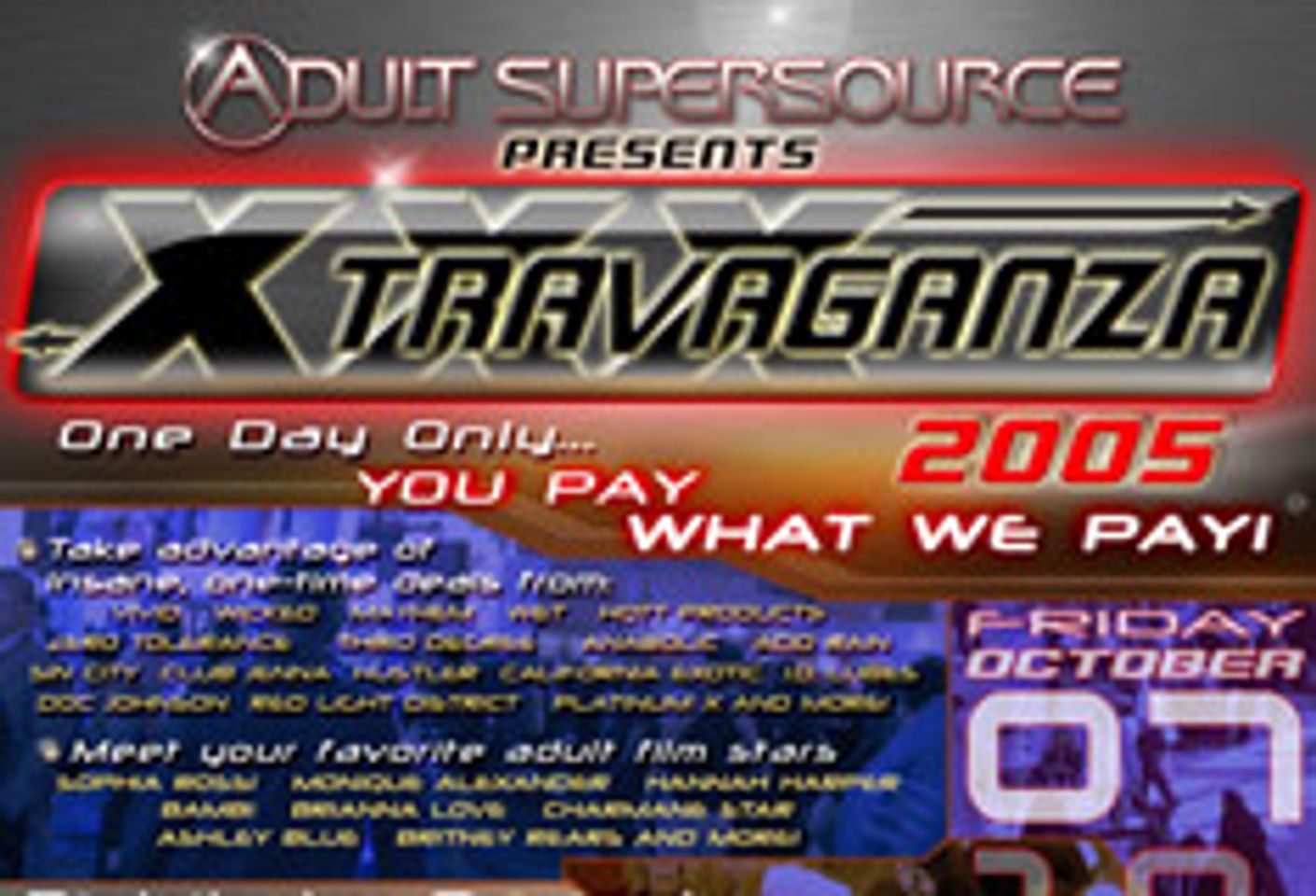 Adult Supersource Xtravaganza Friday