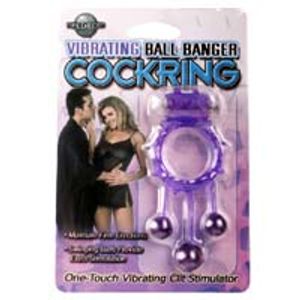 Vibrating Ball Banger Cock Ring