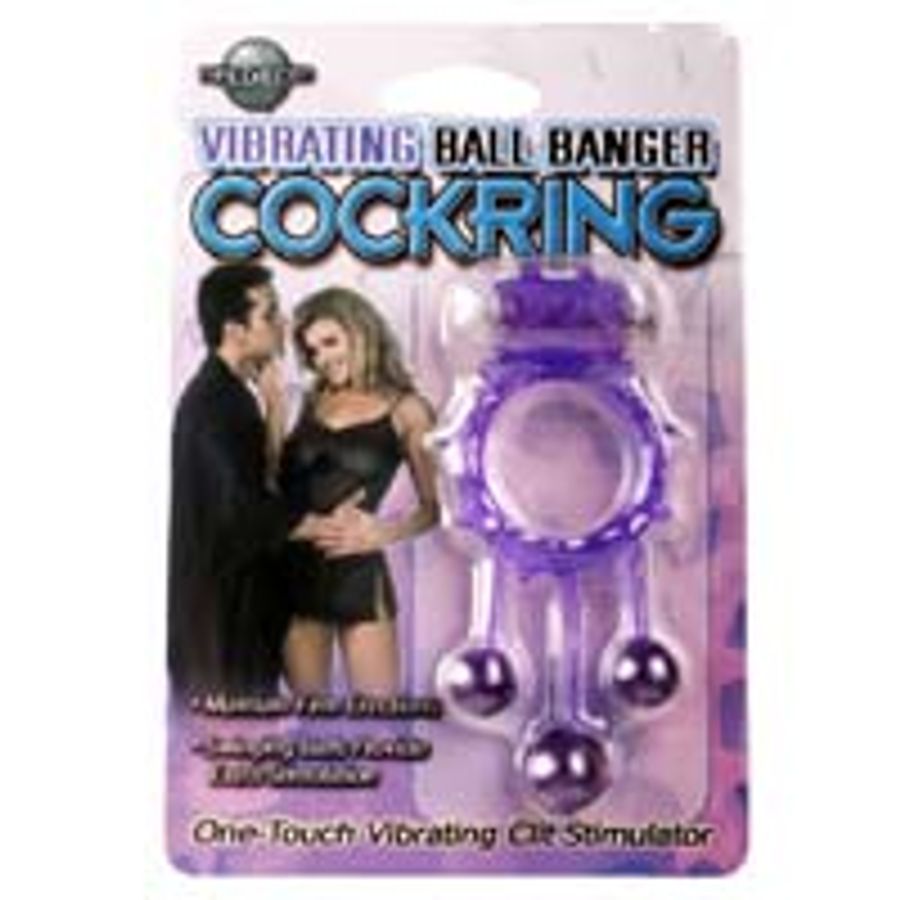 Vibrating Ball Banger Cock Ring