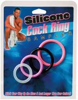 Silicone Cock Ring Sampler