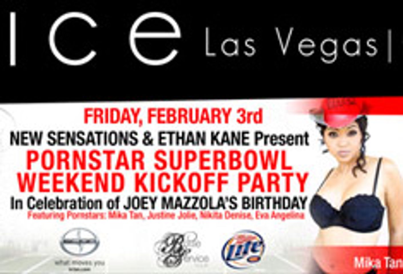 Porn Star Super Bowl Kickoff Party in Vegas