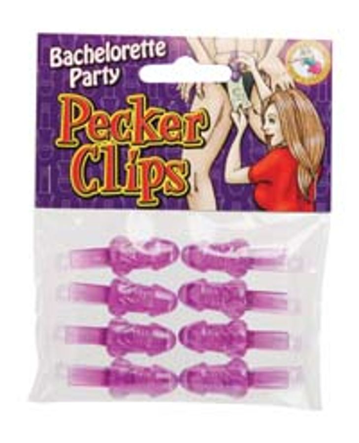 Bachelorette Party Pecker Clips