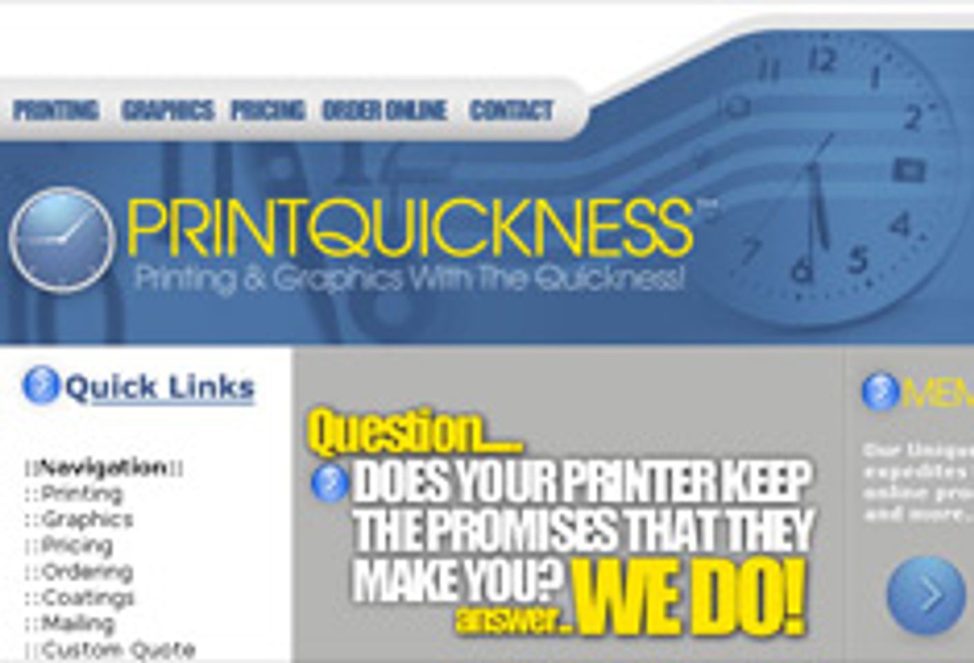 Printing Company Not Shy with Adult
