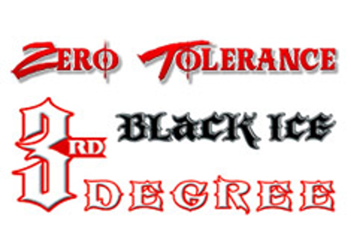 Valentino Tolman Joins ZT, Black Ice, 3rd Degree