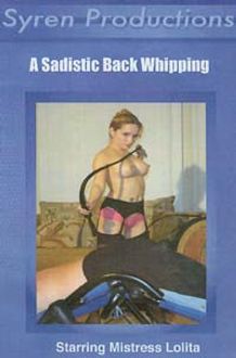 A Sadistic Back Whipping