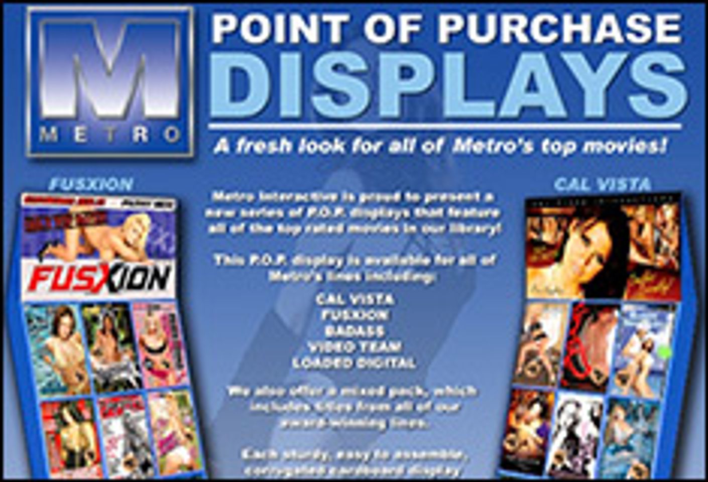 Metro Introduces New POP Displays