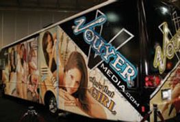 Porn Star Tour Buses: The Unconventional Booth