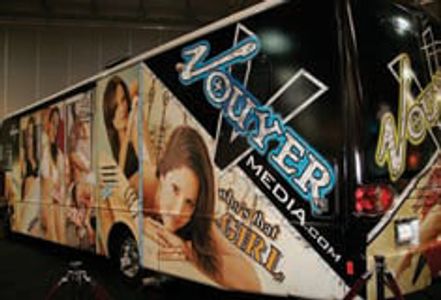Porn Star Tour Buses: The Unconventional Booth