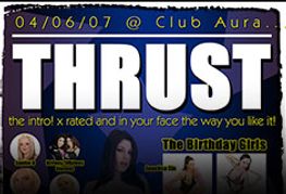 Club Aura to Host Adult Industry 'Thrust' Party