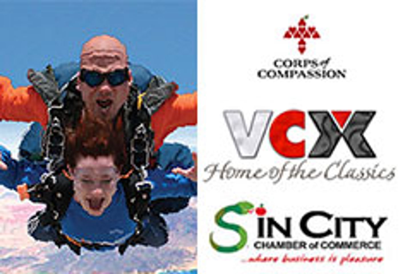 VCX Owner Skydives for Charity