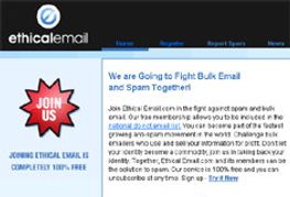 "We Can Make Our Own Do Not E-Mail List": EthicalEmail.com