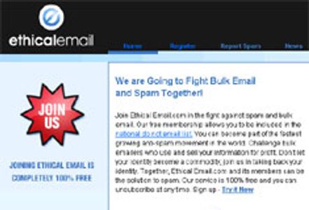"We Can Make Our Own Do Not E-Mail List": EthicalEmail.com