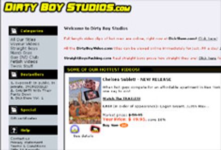 DirtyBoyVideo.com Launches New DVD Site
