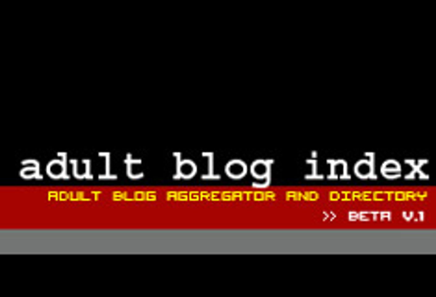 Adult Blog Index Released