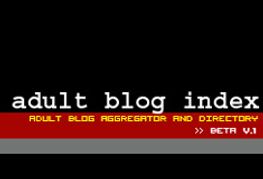Adult Blog Index Released