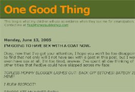 Mother, Online Adult Toy Store Proprietor, Blogger