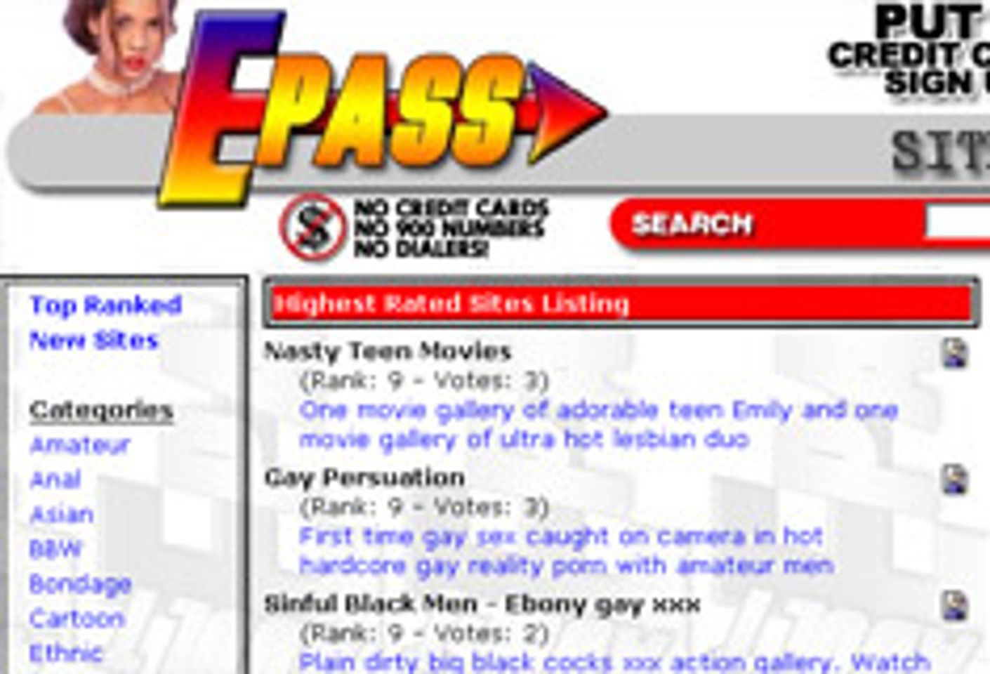 PhotoVision Selling AdultEPass, Other Domains