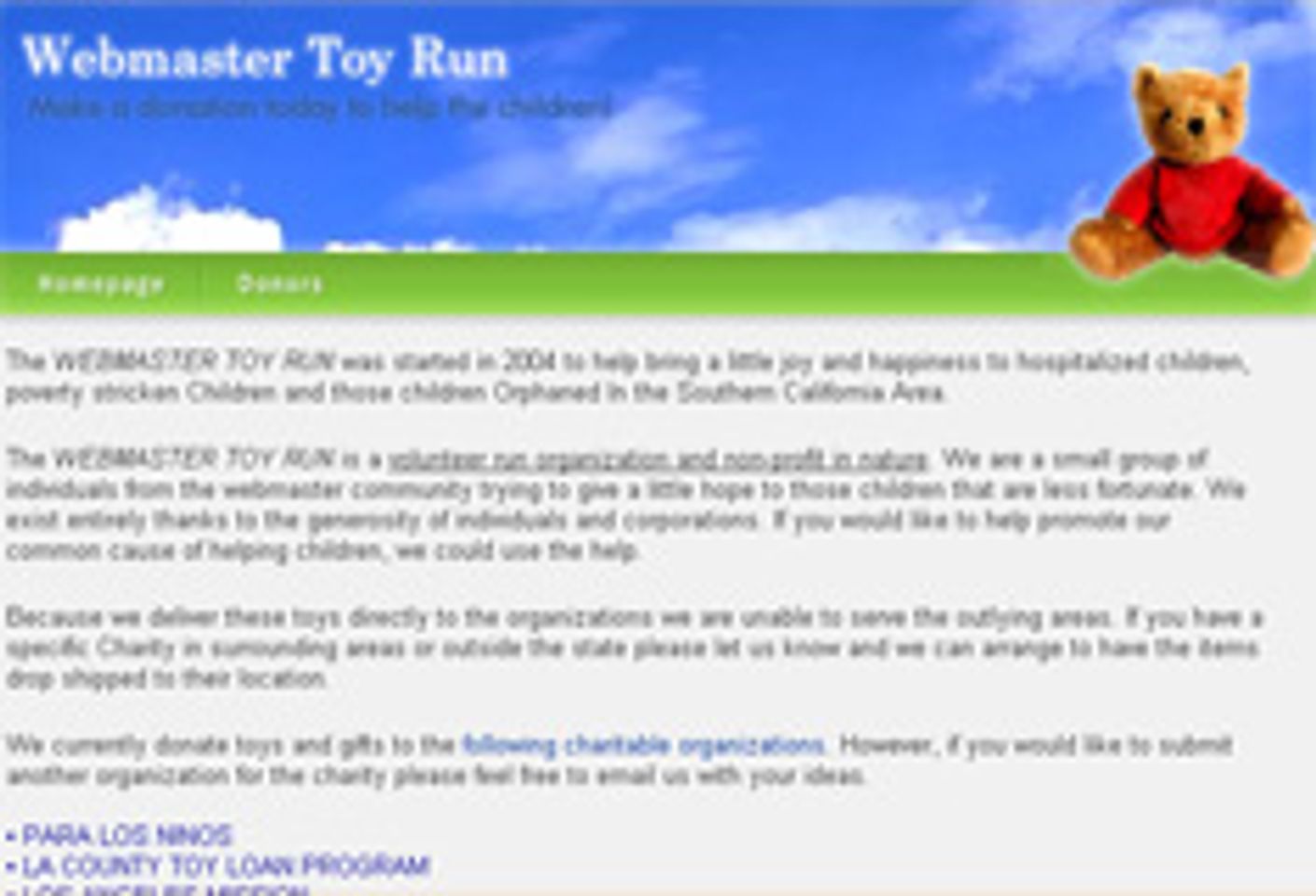 Adult Industry Delivers Toys to Children for the Holidays: WebmasterToyRun.com
