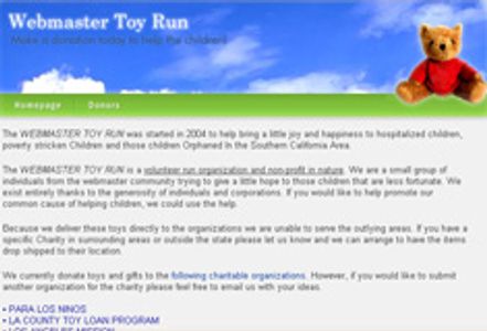 Adult Industry Delivers Toys to Children for the Holidays: WebmasterToyRun.com