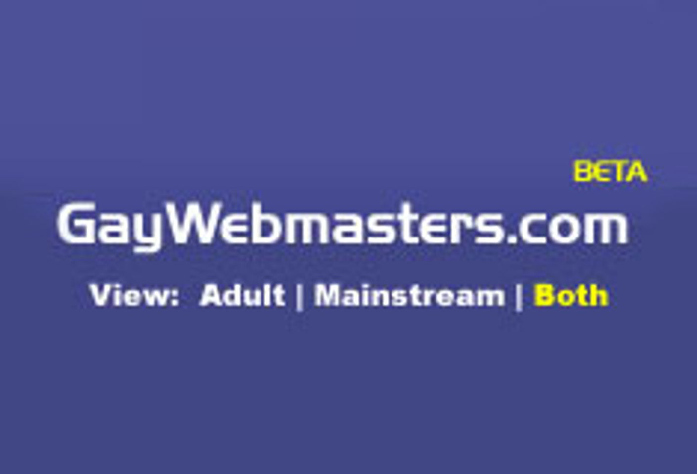 GayWebmasters.com Launches Beta Version, $5,000 Giveaway