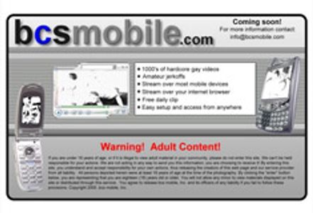 BCS Mobile Launches All-Gay Mobile Clip Site