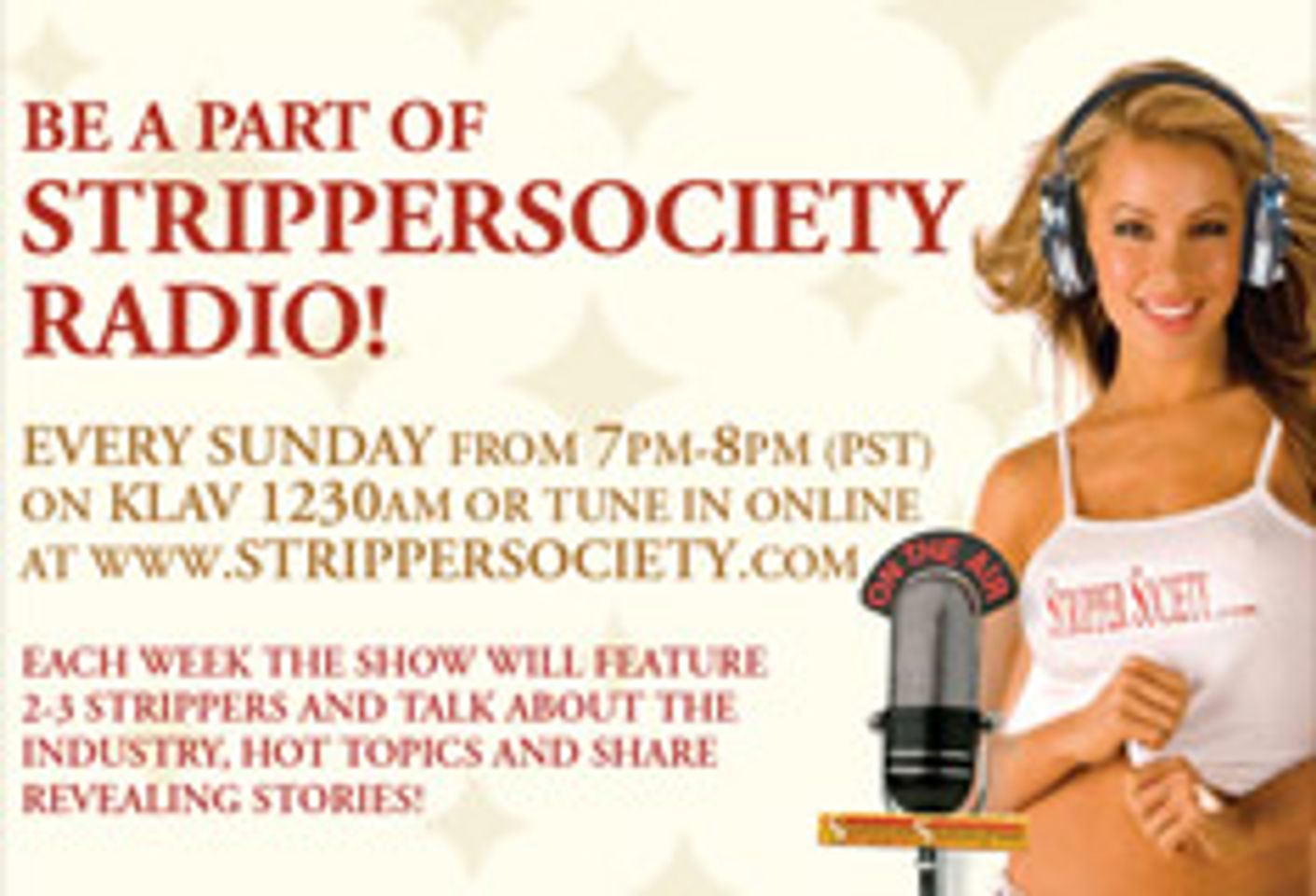 Stripper Radio to Feature Strippers and the Ministry