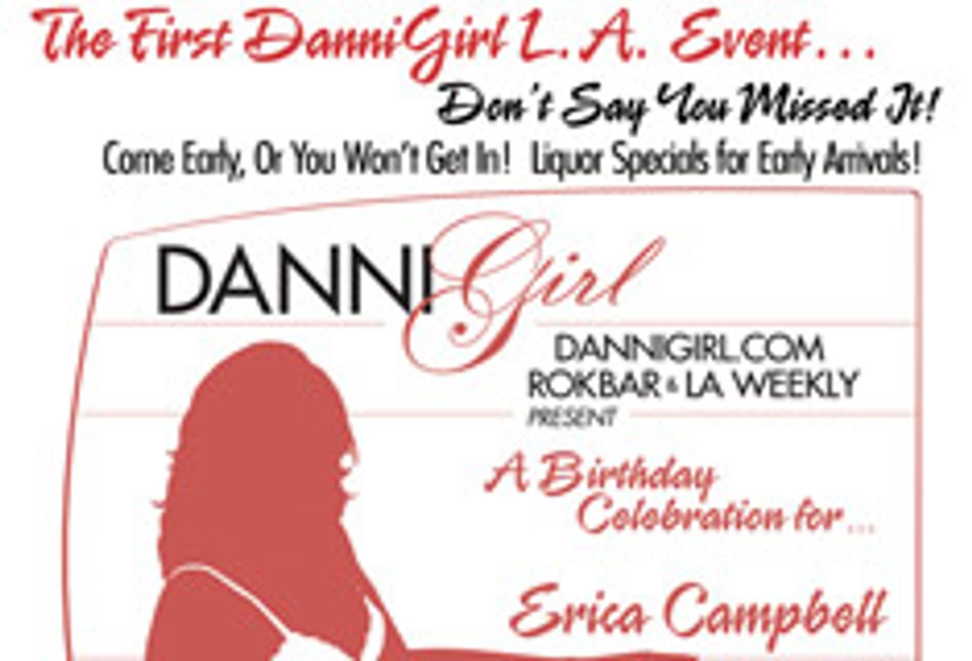 Danni.com to Host Party for Erica Campbell