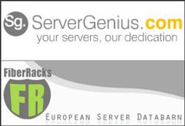 FiberRacks.com Signs with ServerGenius