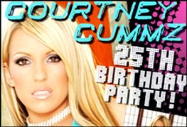Courtney Cummz to Host BackStageAss.com Party