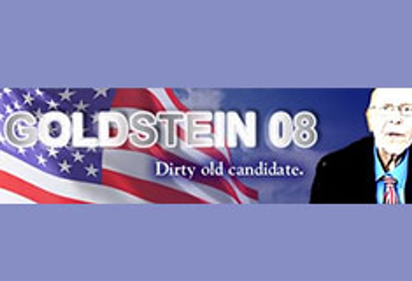 Al Goldstein Announces 2008 Presidential Candidacy