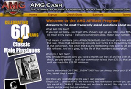 Athletic Model Guild Launches Webmaster Affiliate Program AMGCash.com