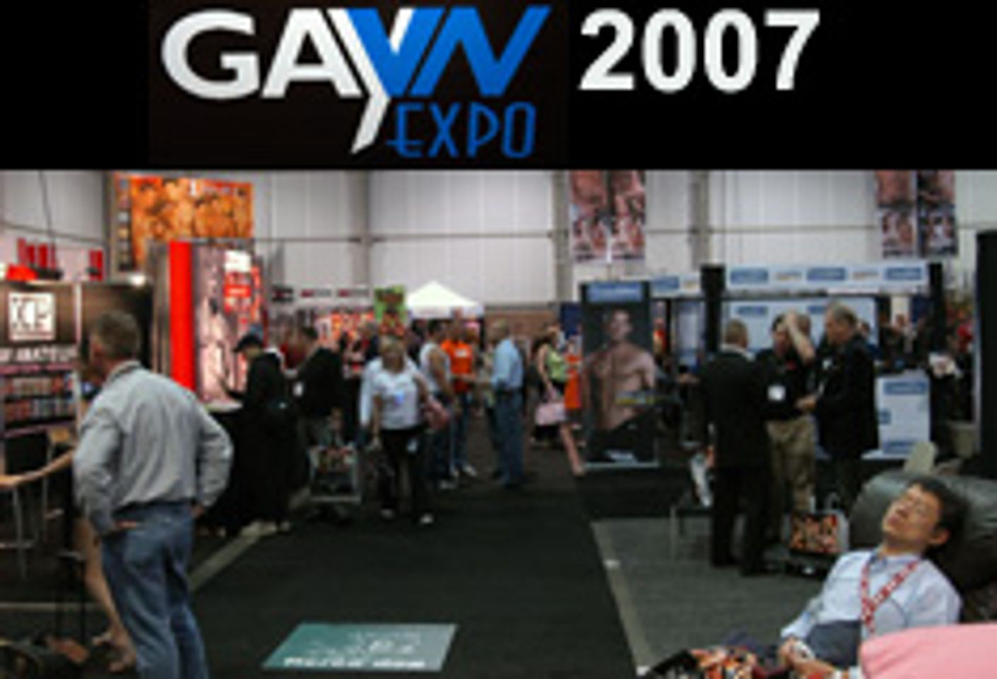 Fans and Fun at GAYVN Expo