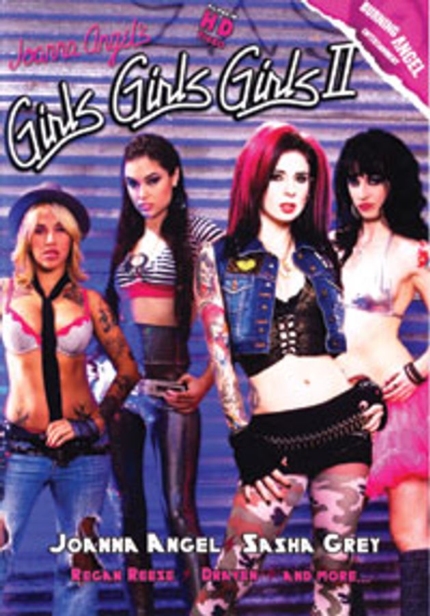 Joanna Angel Giving Away Girls Girls Girls 2 DVD Signed by Vince