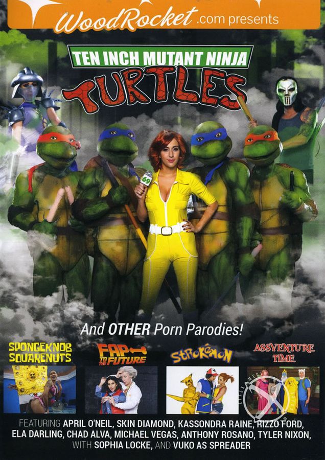 Ten Inch Mutant Ninja Turtles and Other Porn Parodies