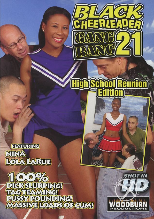 Black Cheerleader Gang Bang 21