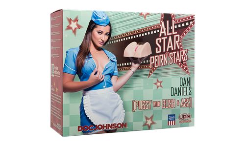 All Star Porn Stars Dani Daniels Pussy w/Bush & Ass