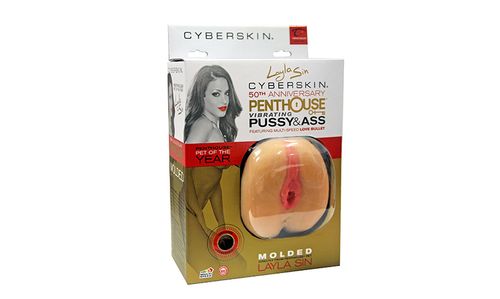 Layla Sin Cyberskin Penthouse Vibrating Pussy & Ass