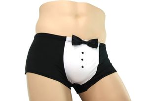 Fundies Black Tie Boxer w/Bow Tie