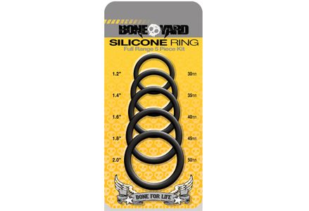Silicone Ring Full Range 5 Piece Kit