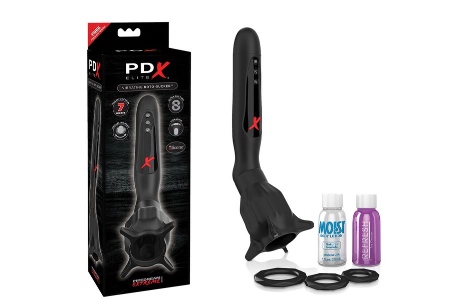 PDX Elite Vibrating Roto-Sucker