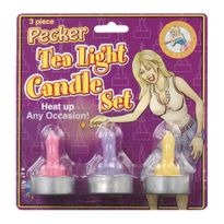 Pecker Tea Lights (Discontinued)