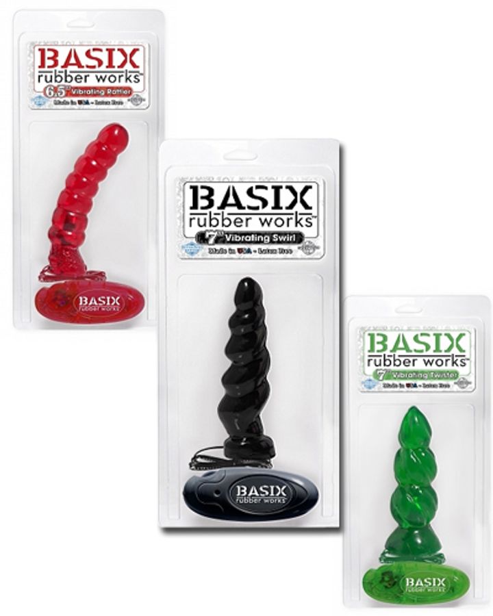 Basix Vibrating Rattler/Swirl/Twister