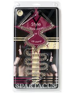 Y Style Nipple / Clit Clamp Set