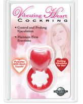 Vibrating Heart Cockring