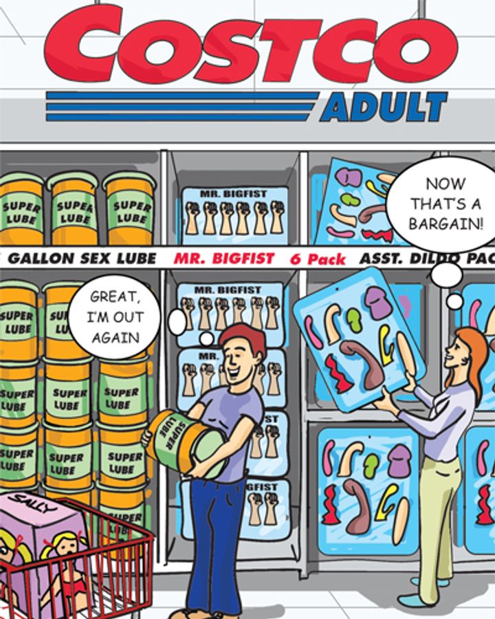 'Costco Adult' Greeting Card (04021)