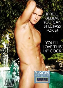 Playgirl 14-Inch Cock Greeting Card